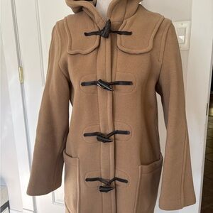 Women's Classic Tan Toggle Jacket